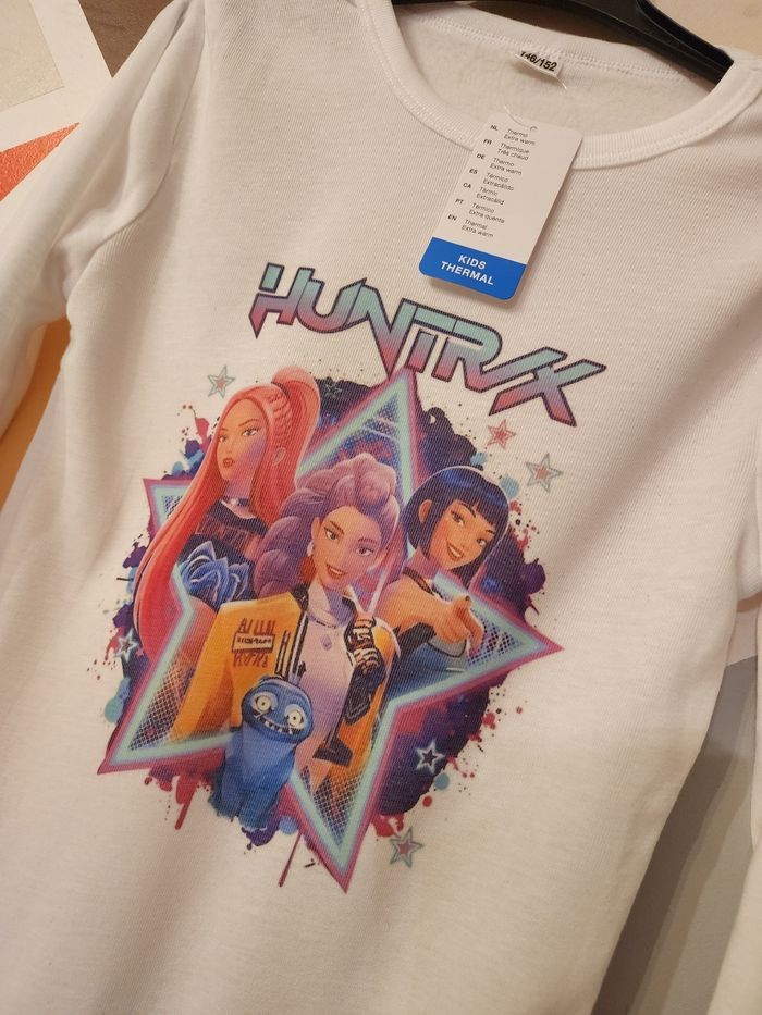 maillot thermique k-pop taille 10 - 12 ans neuf - photo numéro 2