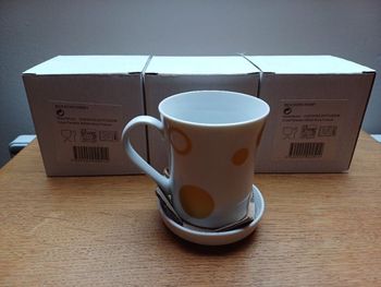 4 tasse et sous tasse