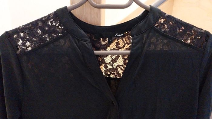 Robe etam noire taille S - photo numéro 2
