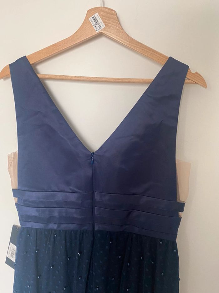 Robe de soirée - longue bleue - photo numéro 3