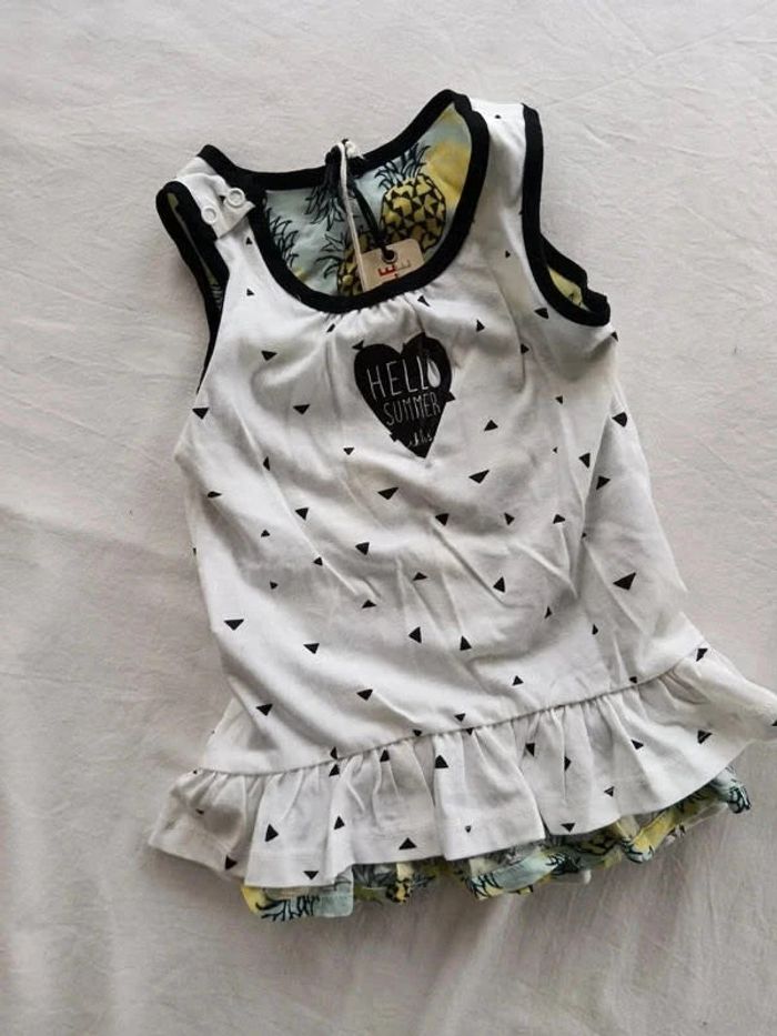 Lot 2 robes 3 mois Ikks neuve et Kenzo - photo numéro 8