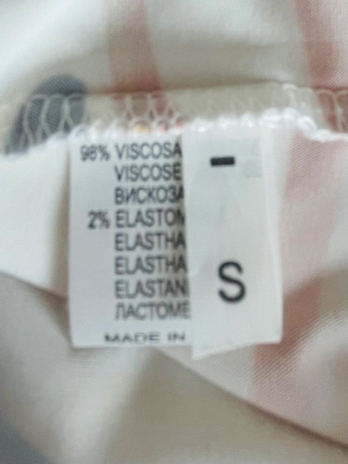 Top fleuri avec strass Swarovski – Linea Cinque Taille S - photo numéro 7