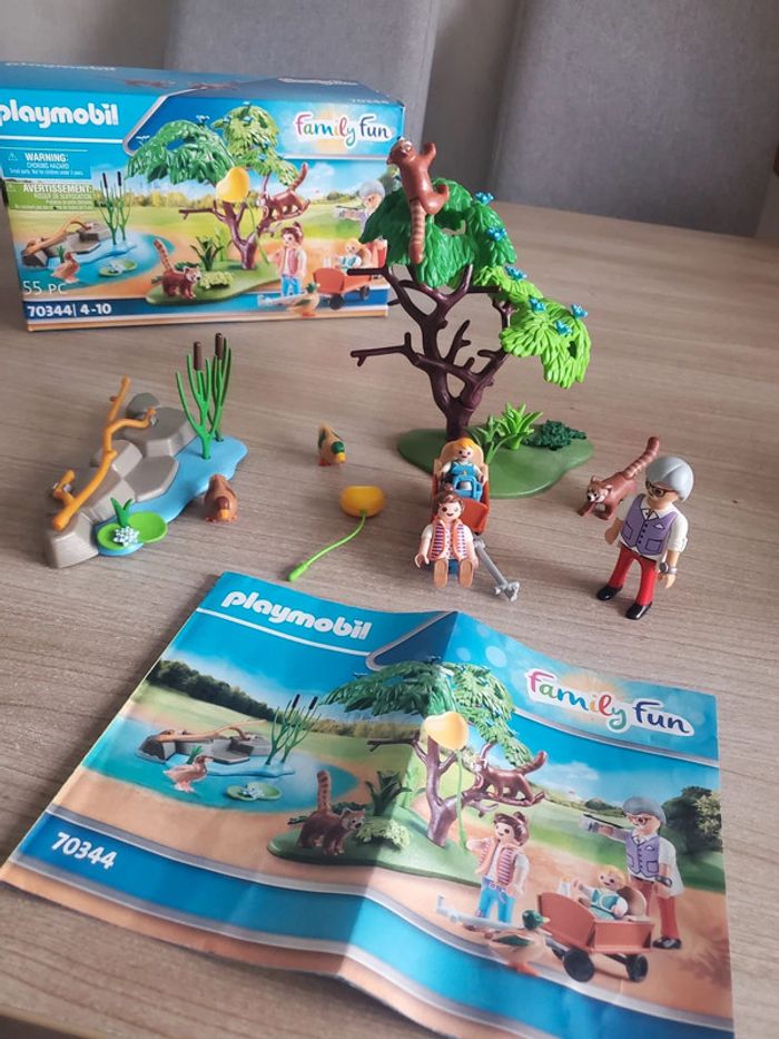 Panda roux playmobil 70344