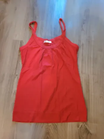 Débardeur rouge Promod taille 38