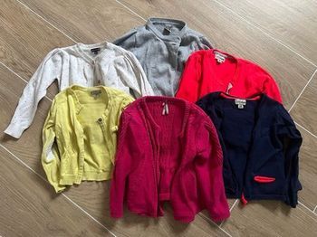 Lot de gilets fille 24 mois