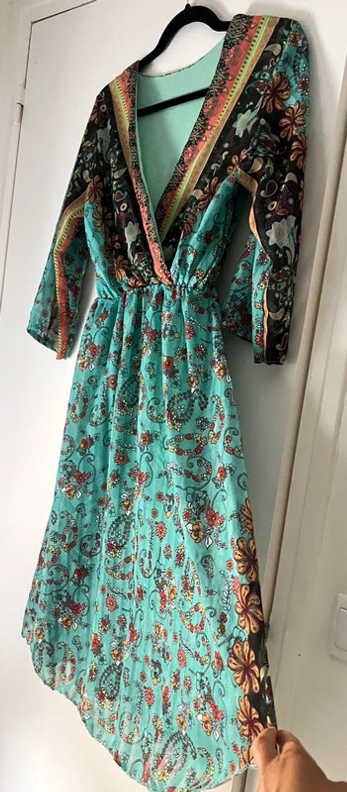 Robe imprimée bohème taille - photo numéro 4