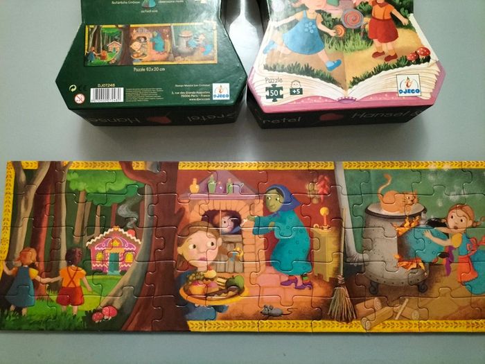 Puzzle Ancel et gretel de chez djeco