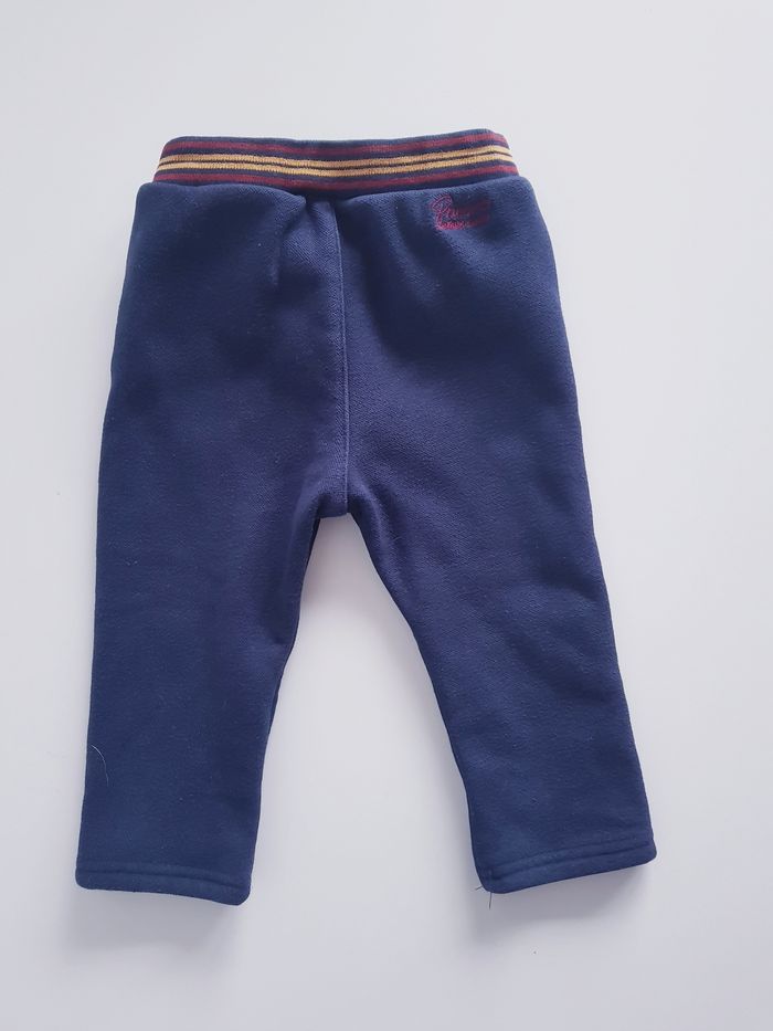 Tape À L'Œil - Ensemble sweat manches longues + pantalon bien chaud, doublé polaire (9 mois) - photo numéro 8