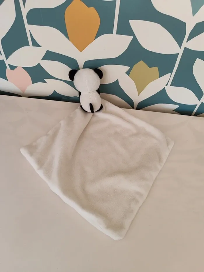 Doudou plat panda zeeman - photo numéro 3