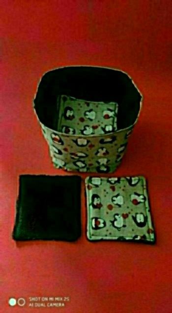 16 lingettes et son panier, neuf..