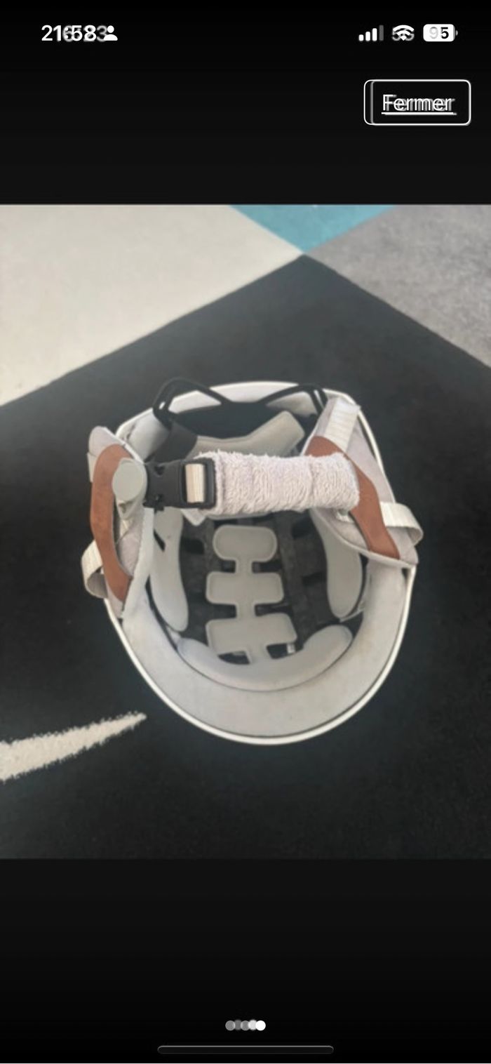 Casque de ski et masque - photo numéro 3