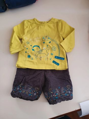 Ensemble t-shirt + pantalon