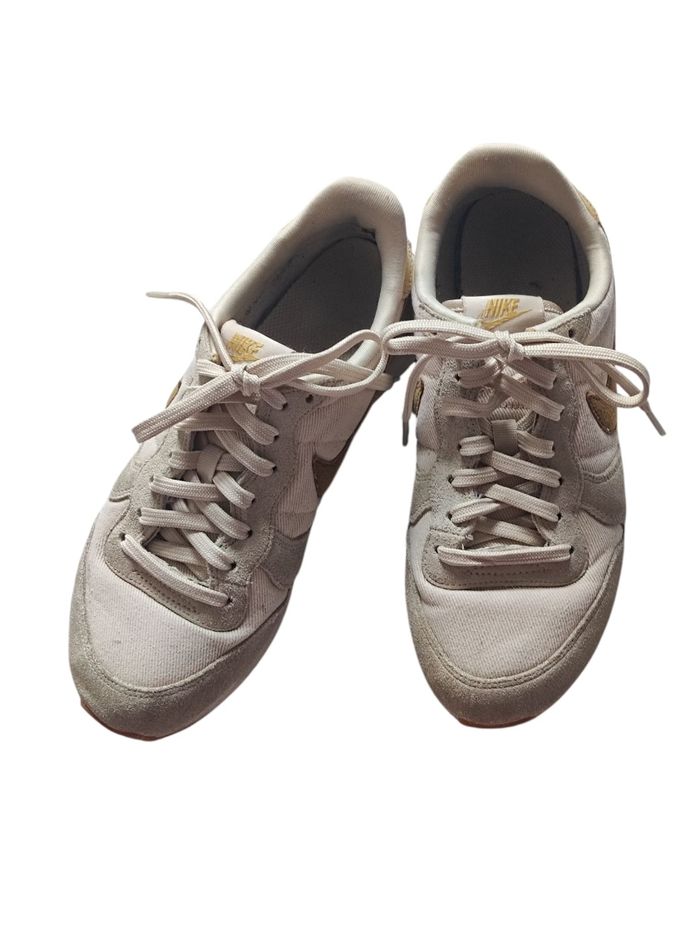 Baskets basses beige taille 38