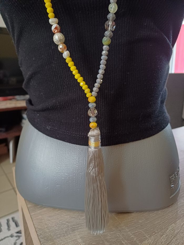 Collier estival avec Pompon - photo numéro 4
