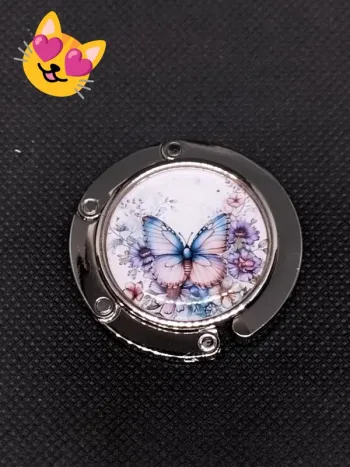 Porte sac a main papillon