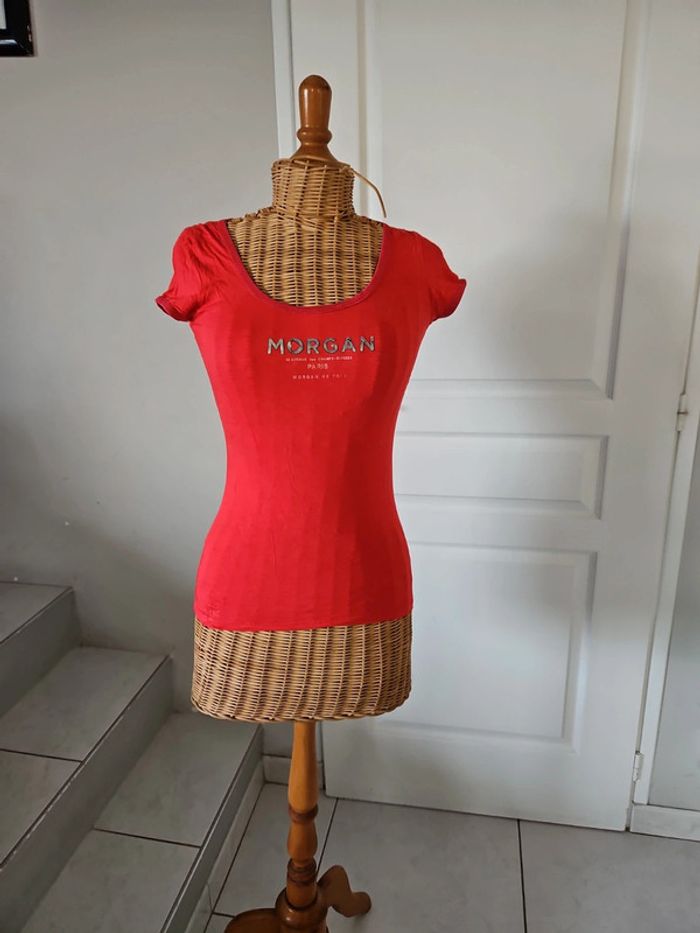 T-shirt MC femme Morgan taille M Eloete