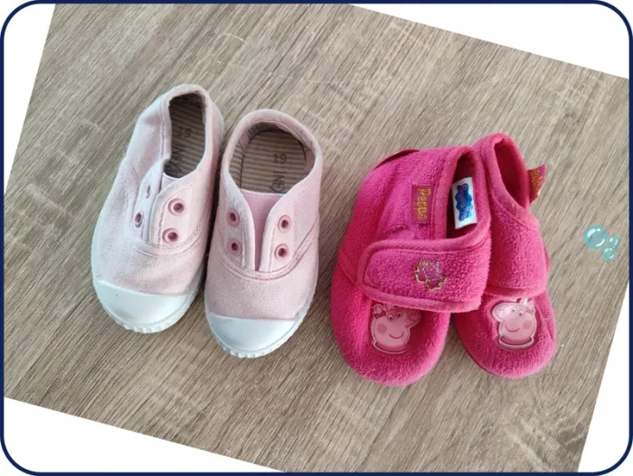 Lot de deux faire de chaussures T19