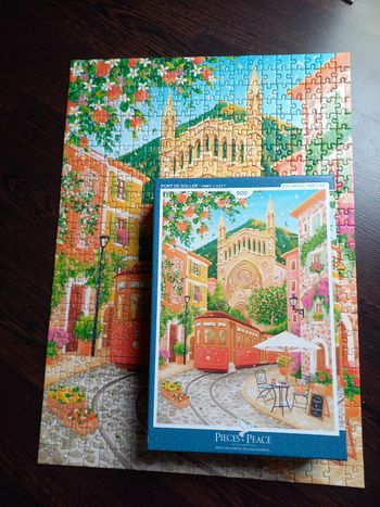 Puzzle 500 pièces port de soller pieces&peace