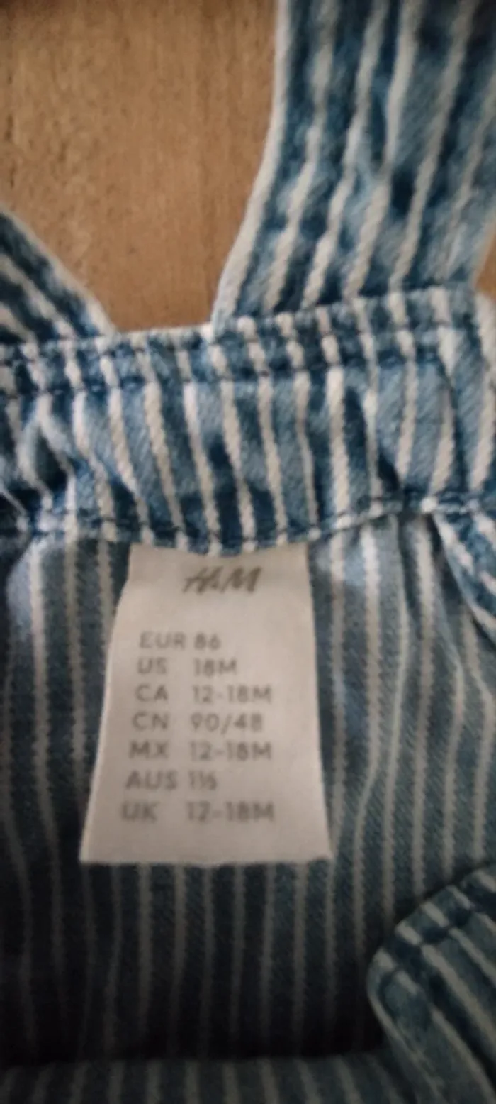 Robe en jeans fille h&m - photo numéro 2