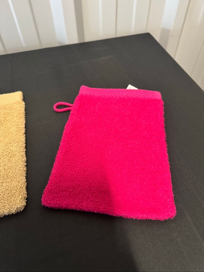 Lot de 3 Gants de Toilette 100% Coton Portugais - Couleurs Vives & Douceur Max - photo numéro 4