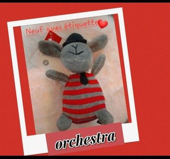 Doudou neuf avec étiquette 🏷 orchestra