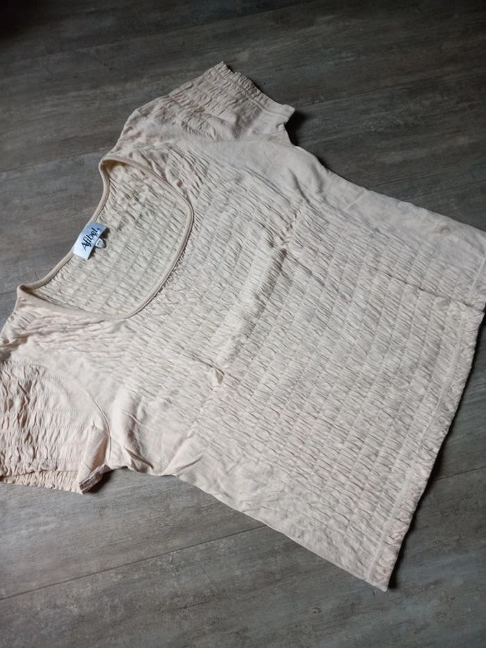 Tee shirt femme beige 46/48 - photo numéro 3