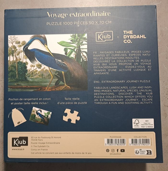 Puzzle 1000 pièces - photo numéro 2