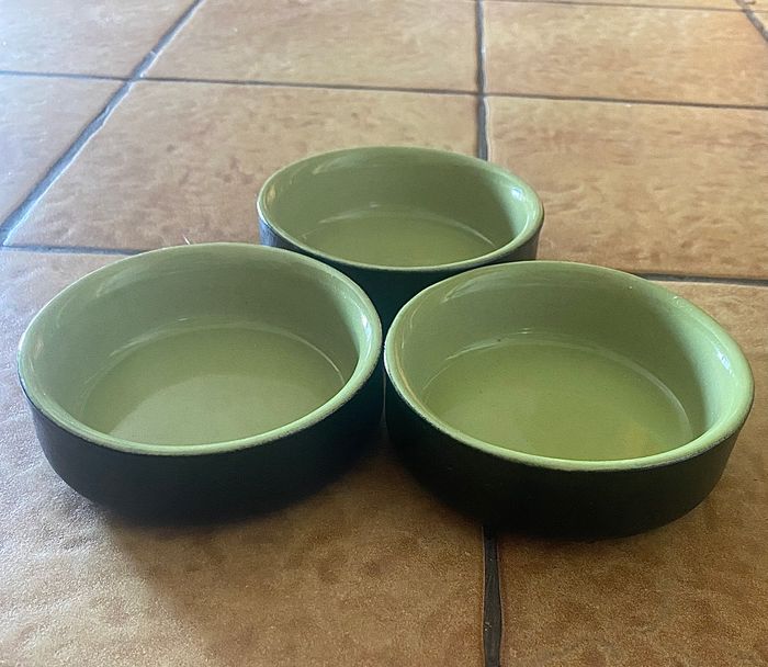 Lot de 3 ramequins en très bon état