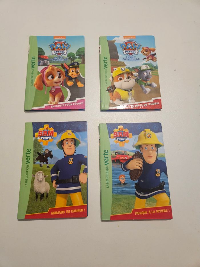 Lot de livres la bibliothèque verte