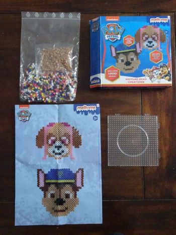 Kit perles à repasser La Pat Patrouille