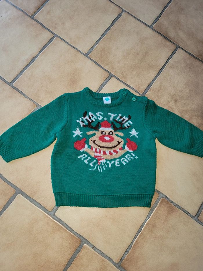 Pull de Noël taille 9 mois