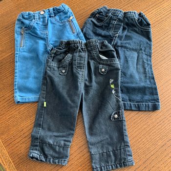 Lot de 3 jeans