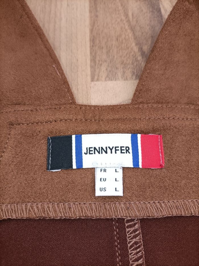 Robe salopette marron effet daim suédine 40 Jennyfer - photo numéro 8