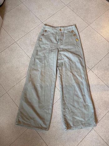 Jean vert d’eau Zara