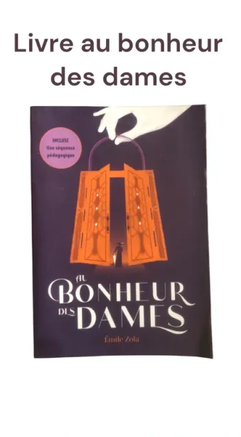 Livre au bonheur des dames 📕