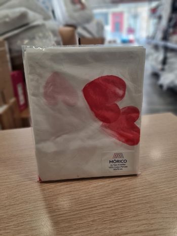 Lot de 2 taies d’oreiller 50x70 cm 100% coton