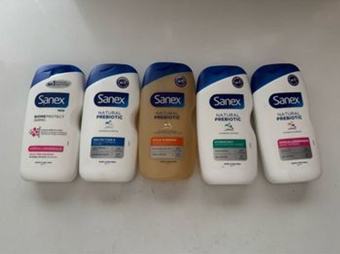 Lot de 5 gels douches Sanex