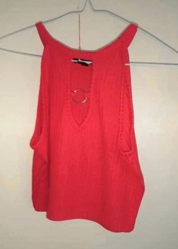 Crop top rouge