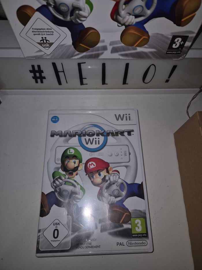 Coffret mario kart avec jeu +2 volants nintendo - photo numéro 7