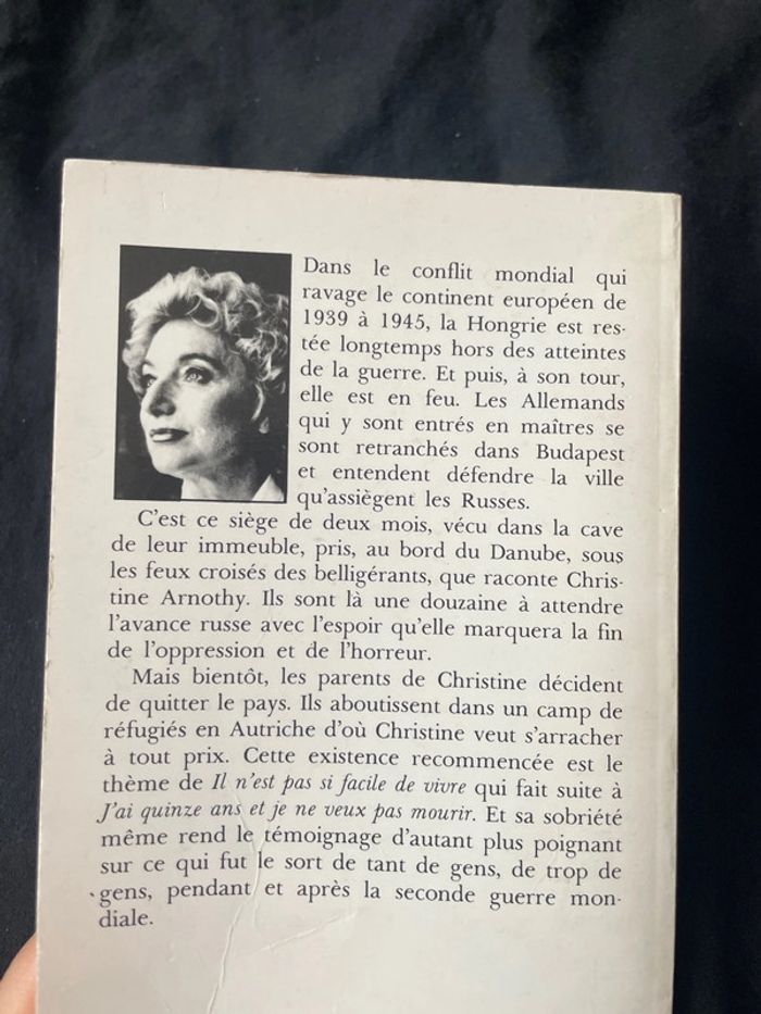 J ai quinze ans et je ne veux pas mourir - photo numéro 2