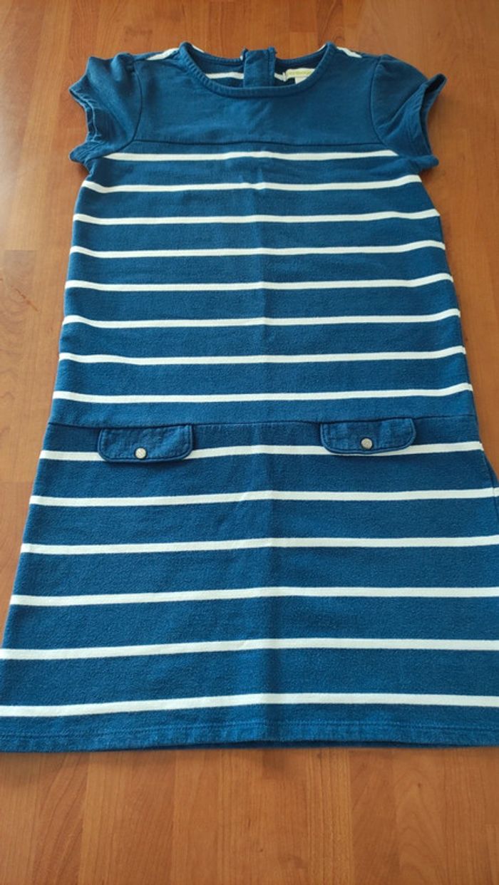 Robe courte à rayures taille 10 ans Verbaudet - photo numéro 3