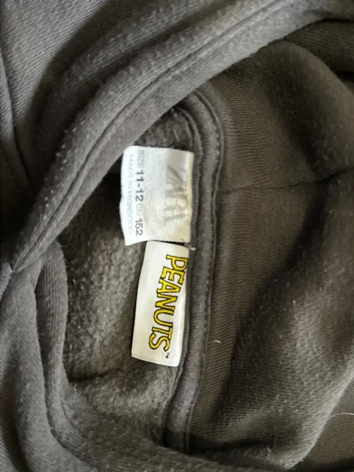 Sweat-shirt à capuche fille 11 ans Zara - photo numéro 5