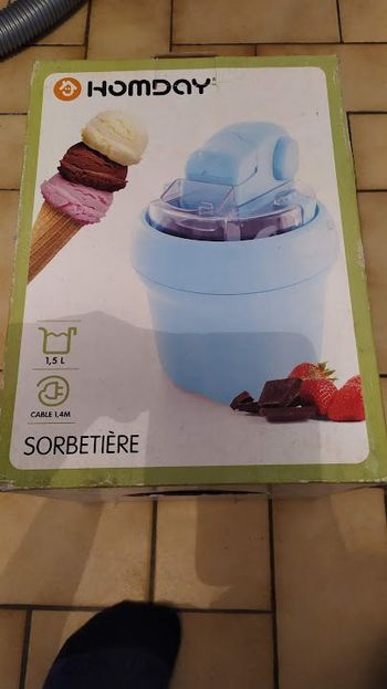 sorbetiére (neuve)