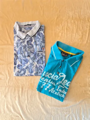 lot de 2 t-shirt homme en coton 