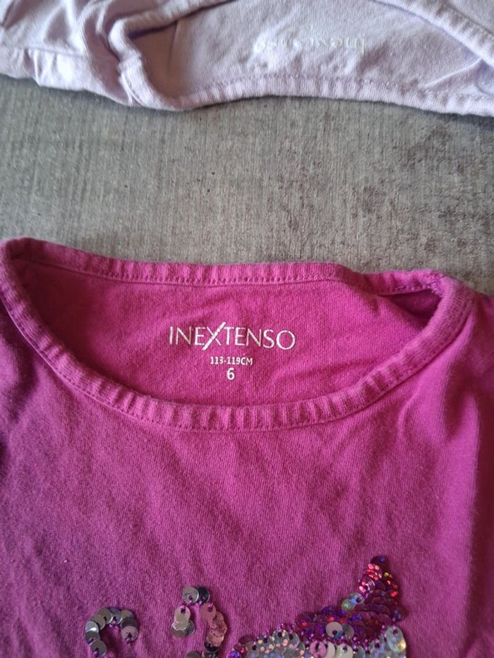 T-shirt manches courtes 6ans in extenso - photo numéro 2