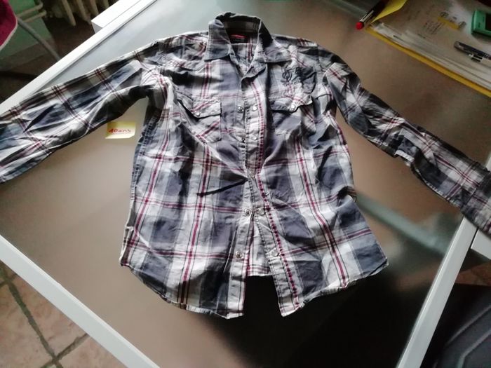 Chemise garçon manches longues