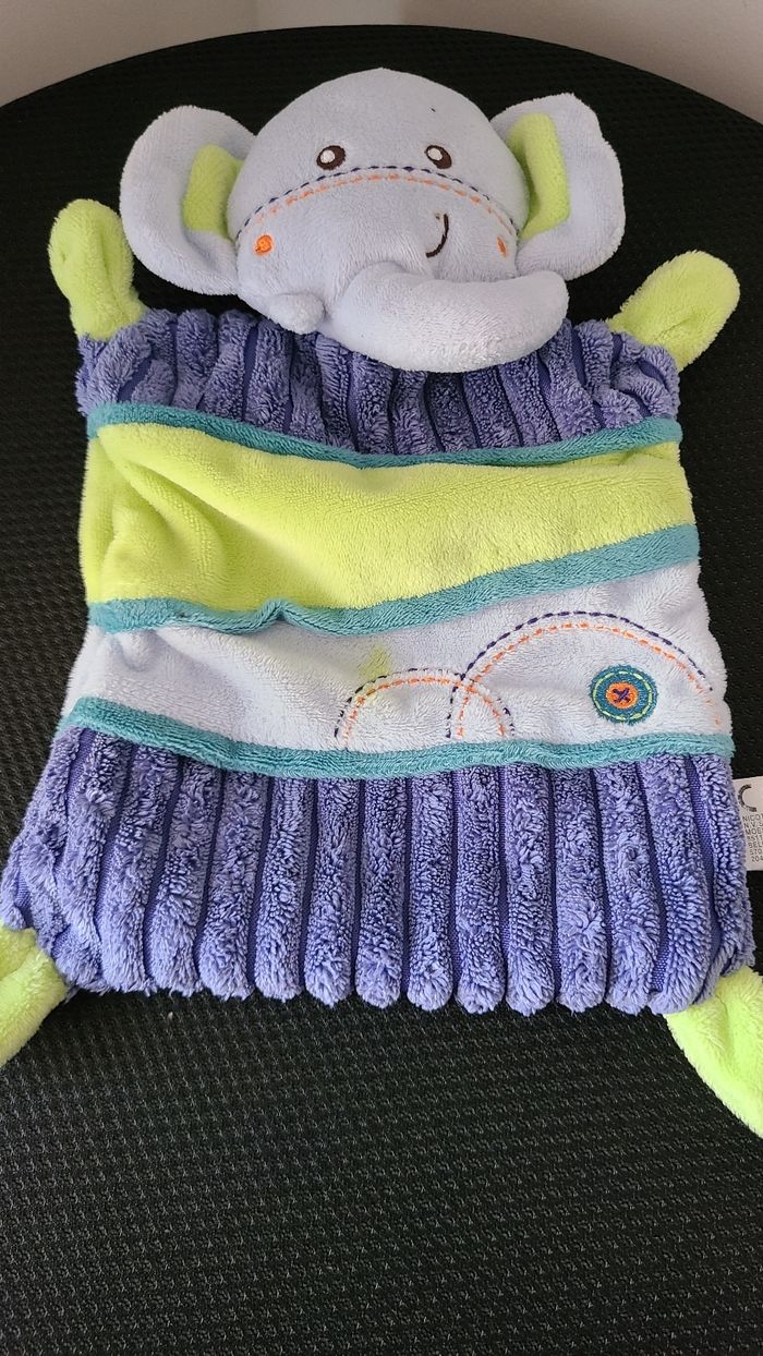 Doudou éléphant - photo numéro 4