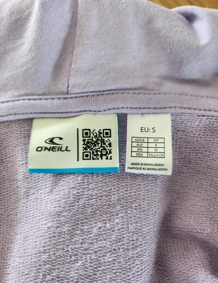 Veste gilet cardigan à capuche O'Neill taille 36 S en excellent état - photo numéro 5