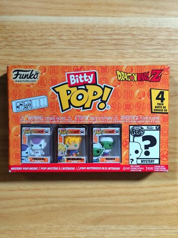 Boîte 4 Bitty Pop! - Dragon Ball Z (Frieza, Super Saiyan Goku, Piccolo)