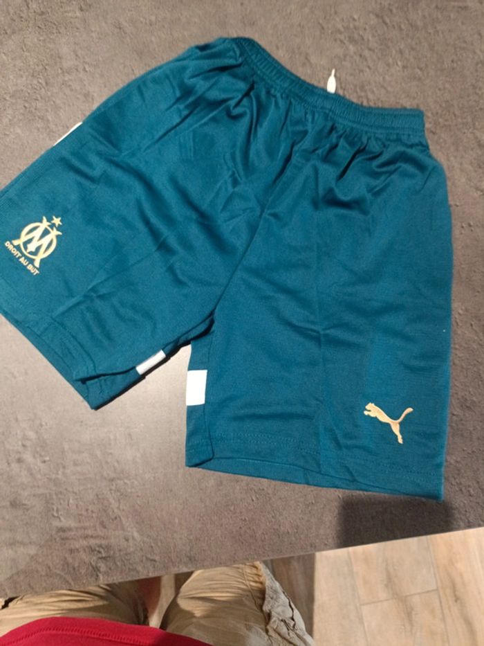 Tenue foot olympique de Marseille bleu. T.28 - photo numéro 3